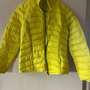 Joe Fresh Yellow Puffer Jacket Small